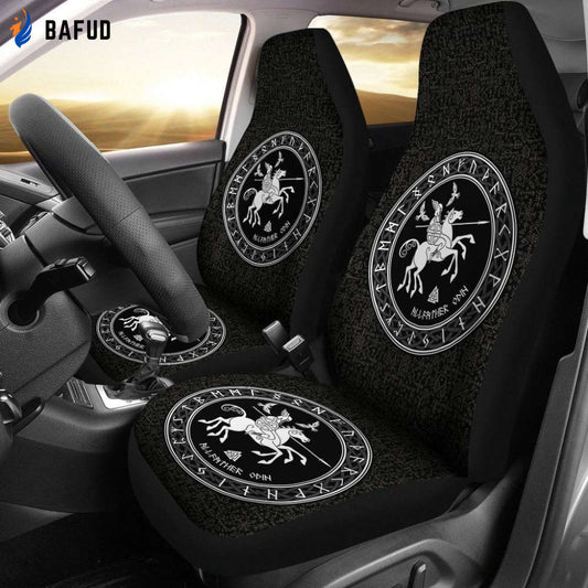 All Father Odin Viking Car Seat Covers For Fan Gifts Gift Idea H191113 - Bafud