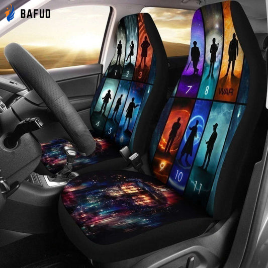 All Number Doctor Who Car Seat Covers For Fan Gifts MN05 - Bafud