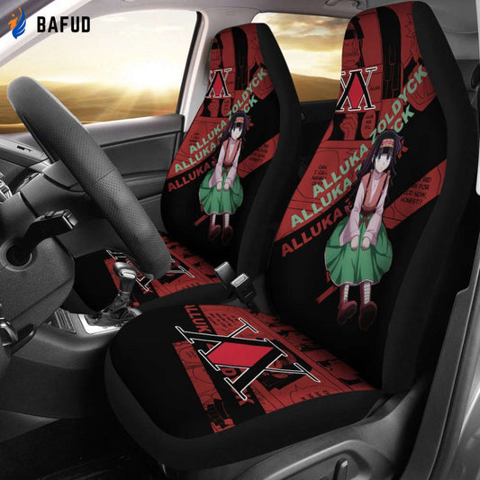Alluka Zoldyck Characters Hunter X Hunter Car Seat Covers For Fan Gifts Anime Gift - Bafud