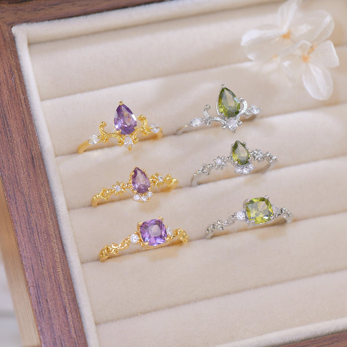 Alyssa Amethyst Ring