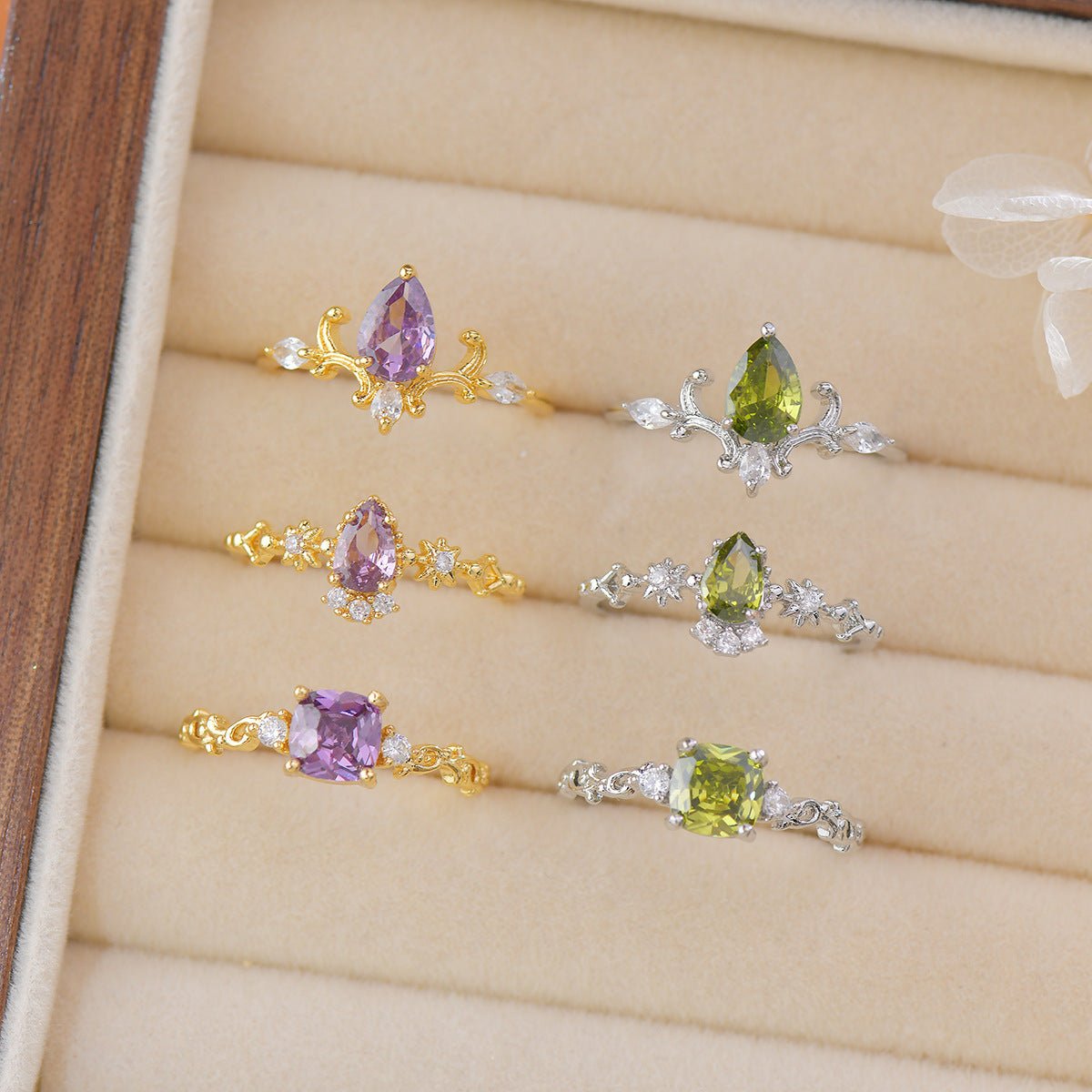 Alyssa Amethyst Ring