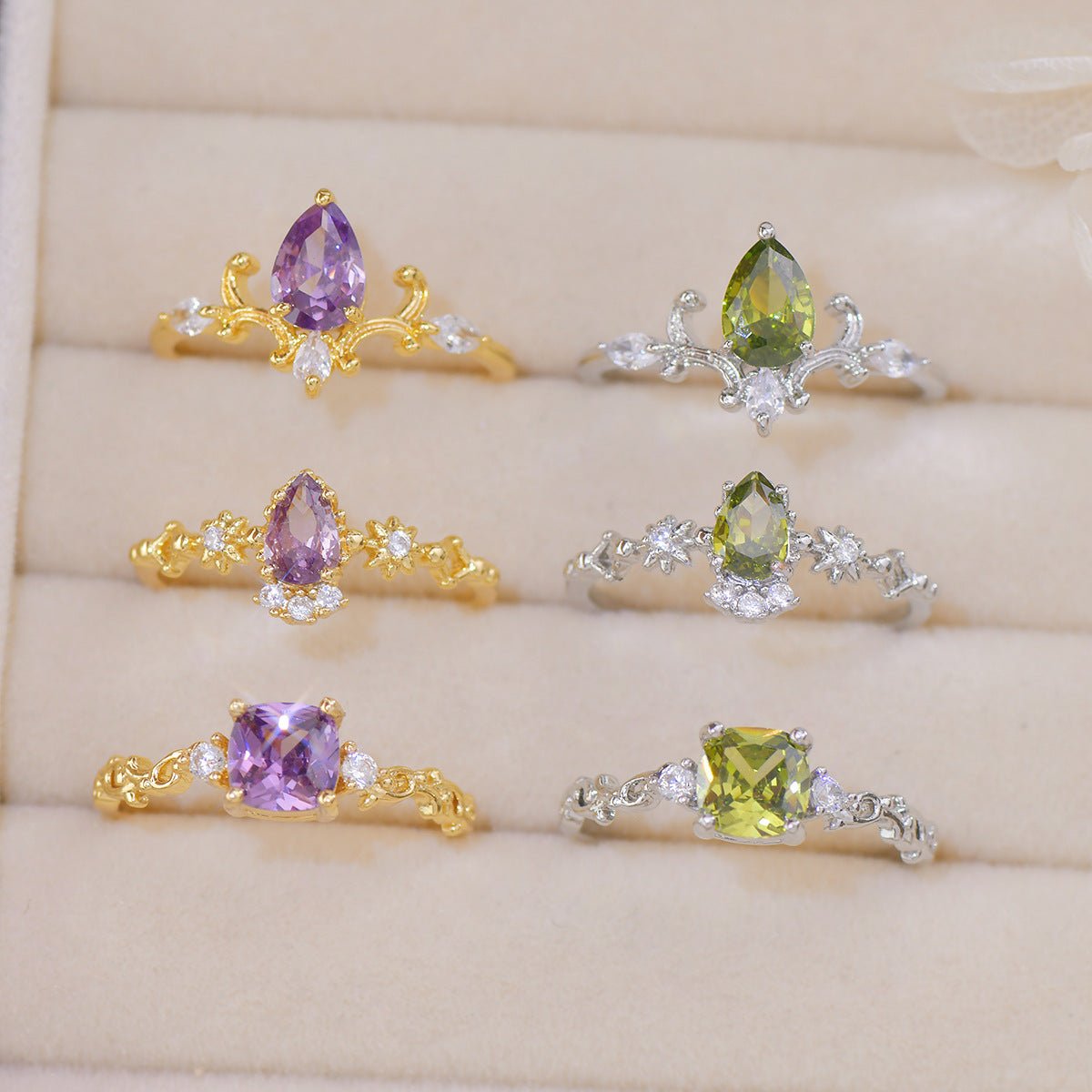 Alyssa Amethyst Ring