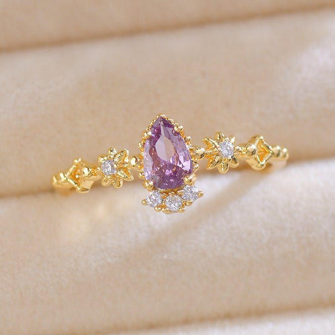 Alyssa Amethyst Ring