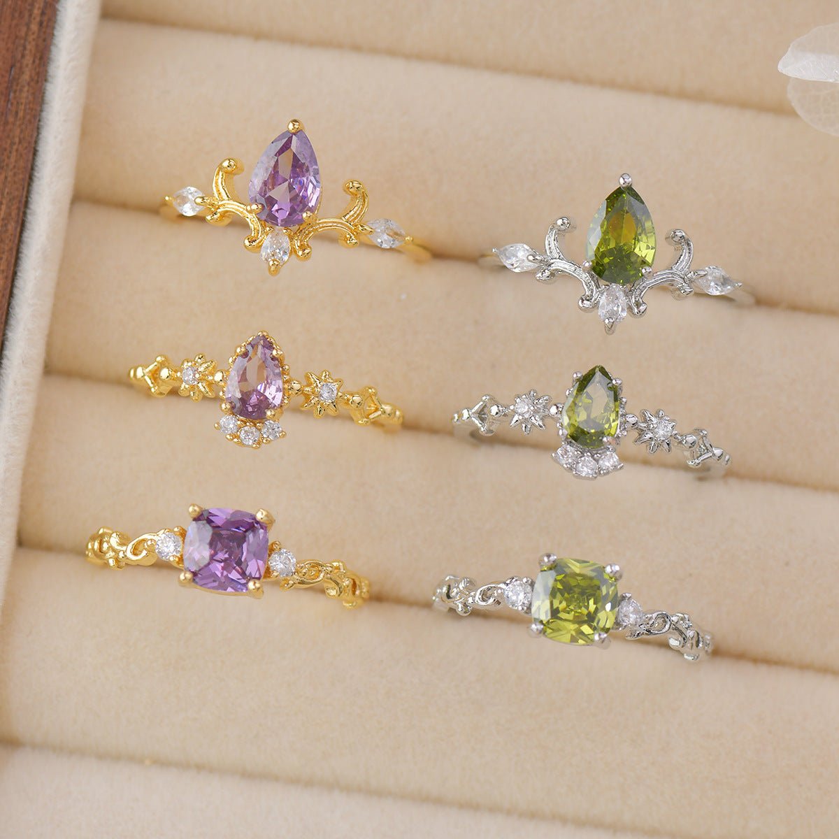 Alyssa Amethyst Ring