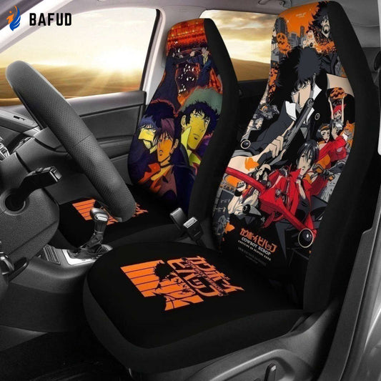 Amazing Cowboy Bebop Car Seat Covers For Fan Gifts Gift LT04 - Bafud