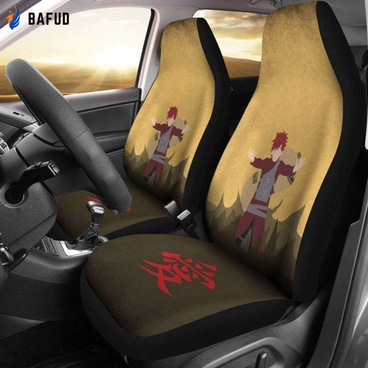 Amazing Gaara NRT Car Seat Covers For Fan Gifts LT04 - Bafud