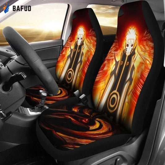 Amazing NRT Uzumaki Car Seat Covers For Fan Gifts LT04 - Bafud
