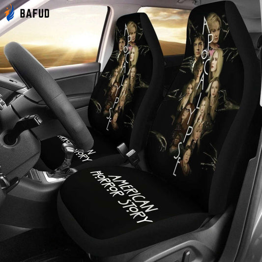 American Horror Stories AHS Apocalypse Car Seat Covers For Fan Gifts - Bafud
