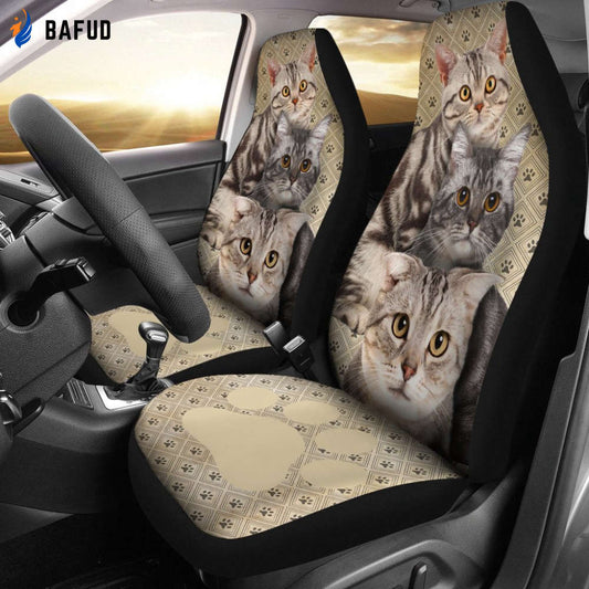 American Shorthair Cat Car Seat Covers For Fan Gifts For Cat Lover - Bafud