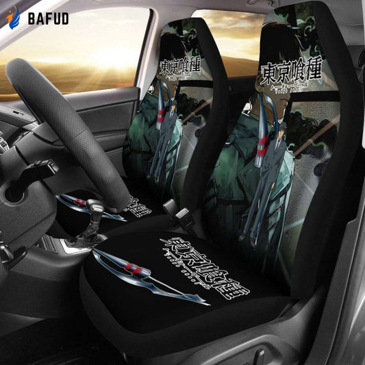 Amon Koutarou Tokyo Ghoul Car Seat Covers For Fan Gifts Anime Mixed Manga - Bafud