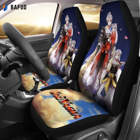 Anime Fan InuYasha Car Seat Covers For Fan Gifts LT03 - Bafud