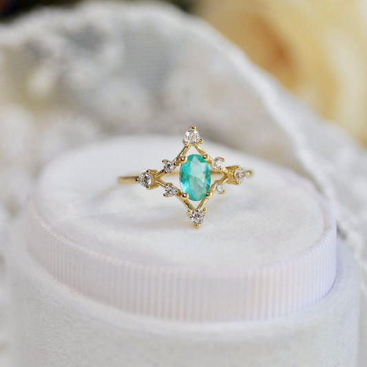 Azure Étoile Ring