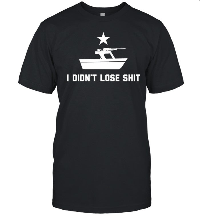 Just Keith Youtube.Com Atthemicwithkeith I Didn't Lose Shit Battleship Tee