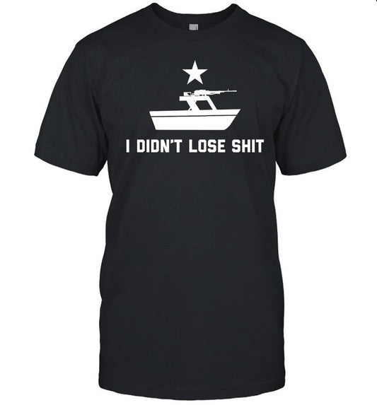 Just Keith Youtube.Com Atthemicwithkeith I Didn't Lose Shit Battleship Tee