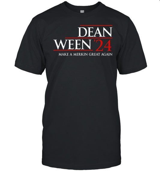 Philip Seymour Hoffman Wearing Dean Ween '24 Make A Merkin Great Again Tee