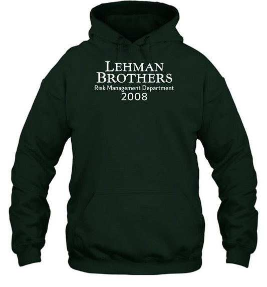 Lehman Brothers Risk Management Department 2008 Hoodie