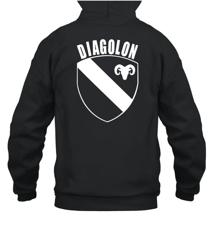 Jason P Diagolon Shield & Goat Hoodie