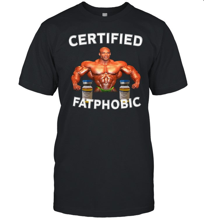 Silly Tees Certified Fatphobic Shirt