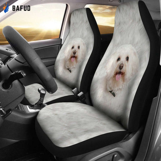 Baby Maltese Car Seat Covers For Fan Gifts - Bafud