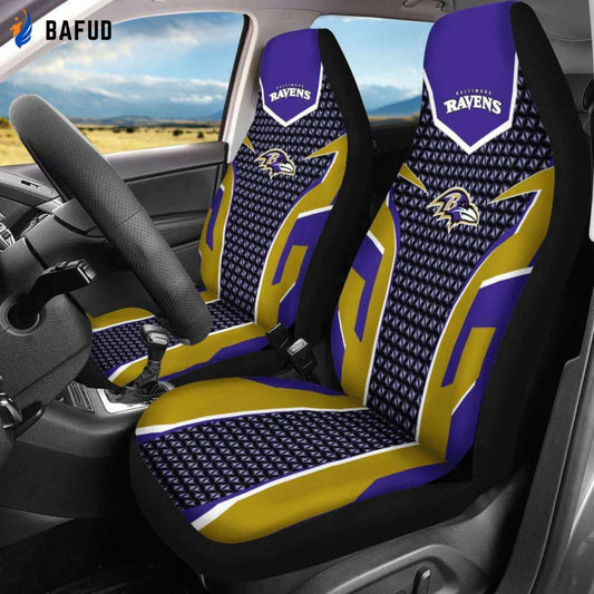 Baltimore Ravens 2 Seat Covers For Fan Gifts For Fan Gifts for Fan Gifts G95 - Bafud