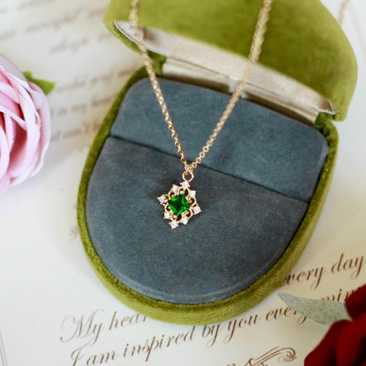 Baroque Emerald Necklace