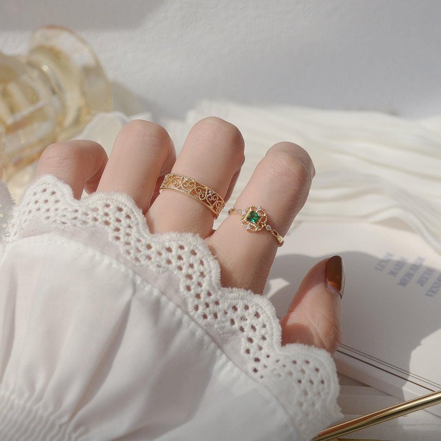 [Sample Sale] Baroque Ring -  Kelly (2 Styles)