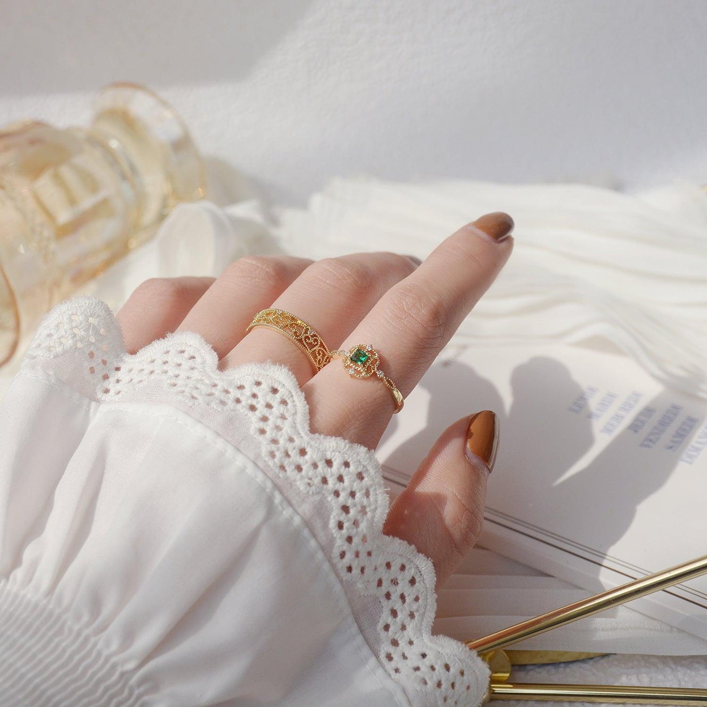 [Sample Sale] Baroque Ring -  Kelly (2 Styles)