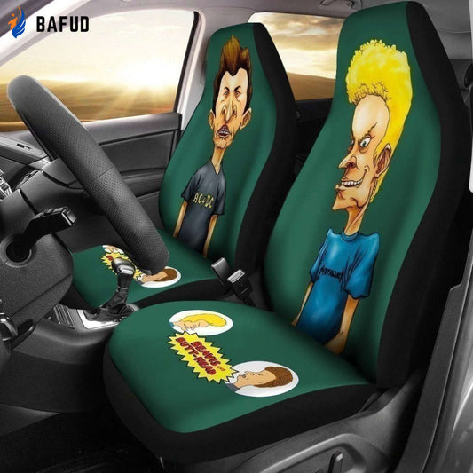 Beavis And Butthead Car Seat Covers For Fan Gifts LT04 - Bafud