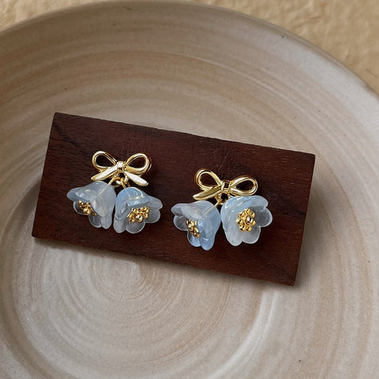 Bellefleur Earrings in Blue Haze