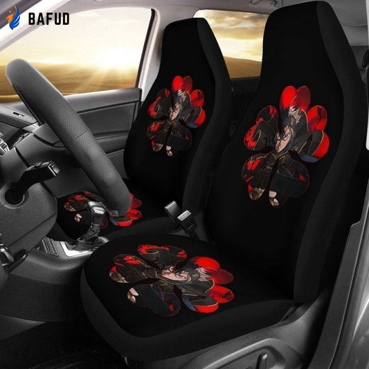 Black Clover Car Seat Covers For Fan Gifts Anime Custom NH10 - Bafud