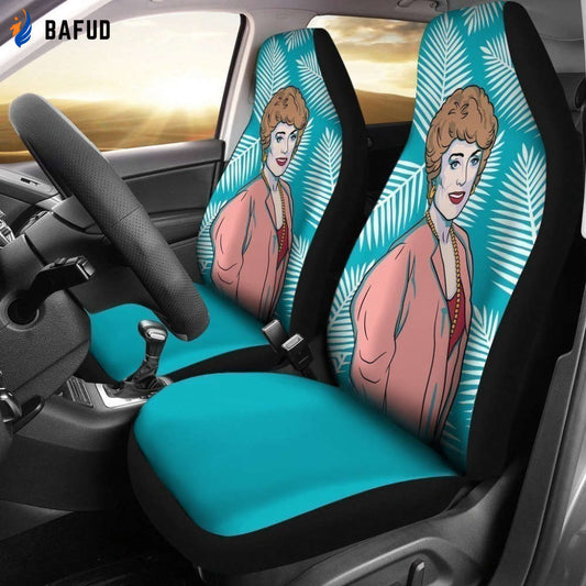 Blanche The Golden Girls Car Seat Covers For Fan Gifts Custom Idea HH11 - Bafud