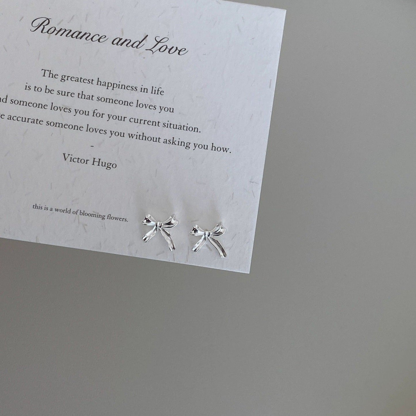 Loretta Bow Stud Earrings