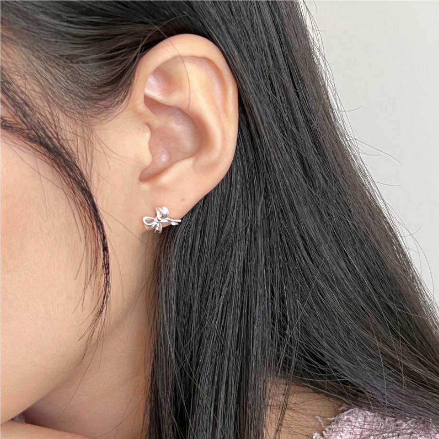Loretta Bow Stud Earrings