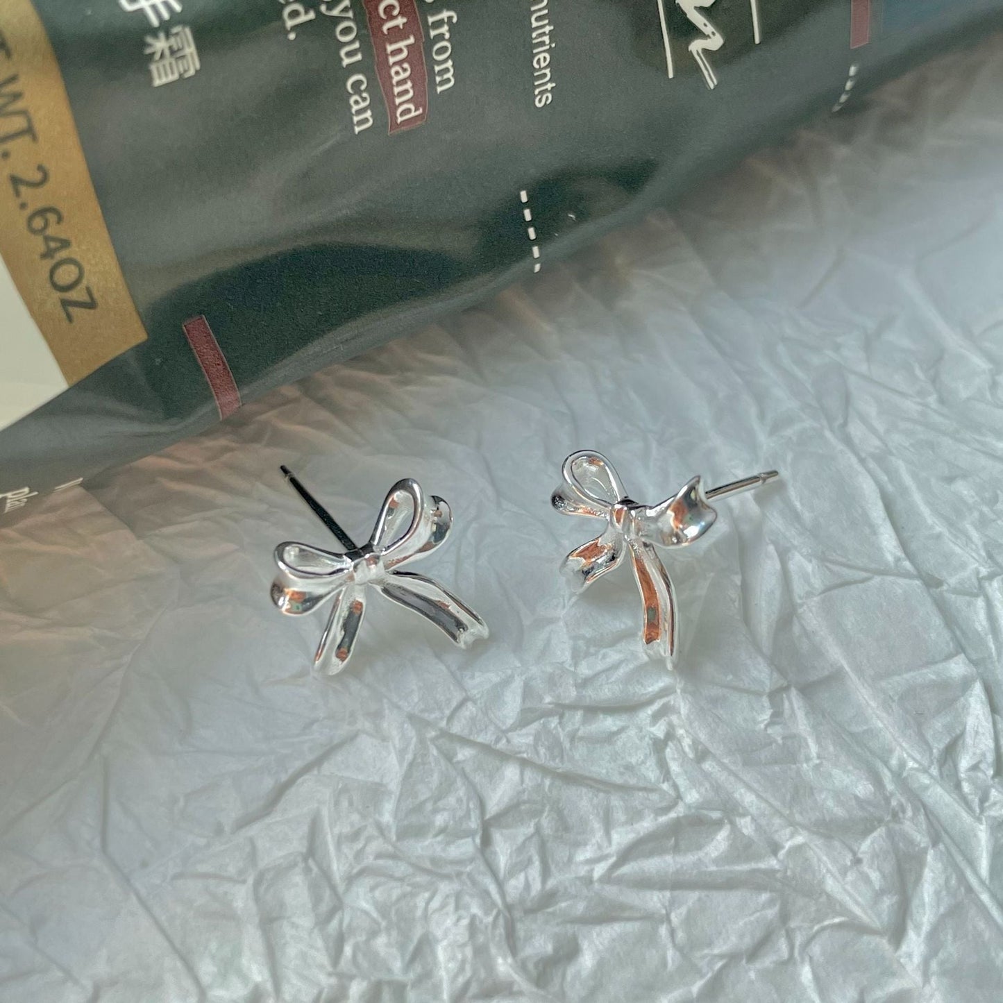 Loretta Bow Stud Earrings