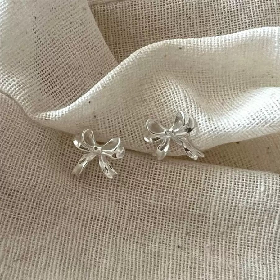 Loretta Bow Stud Earrings