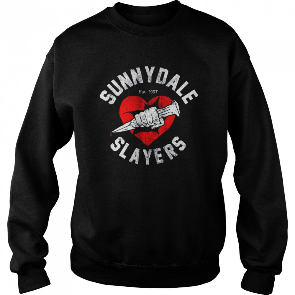 Buffy the Vampire Slayer Sunnydale Slayers Logo T-Shirts