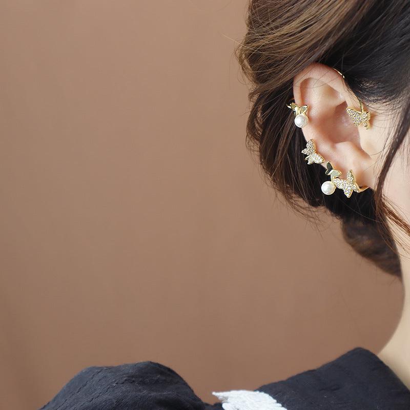 [Clearance] Butterfly Ear Cuffs
