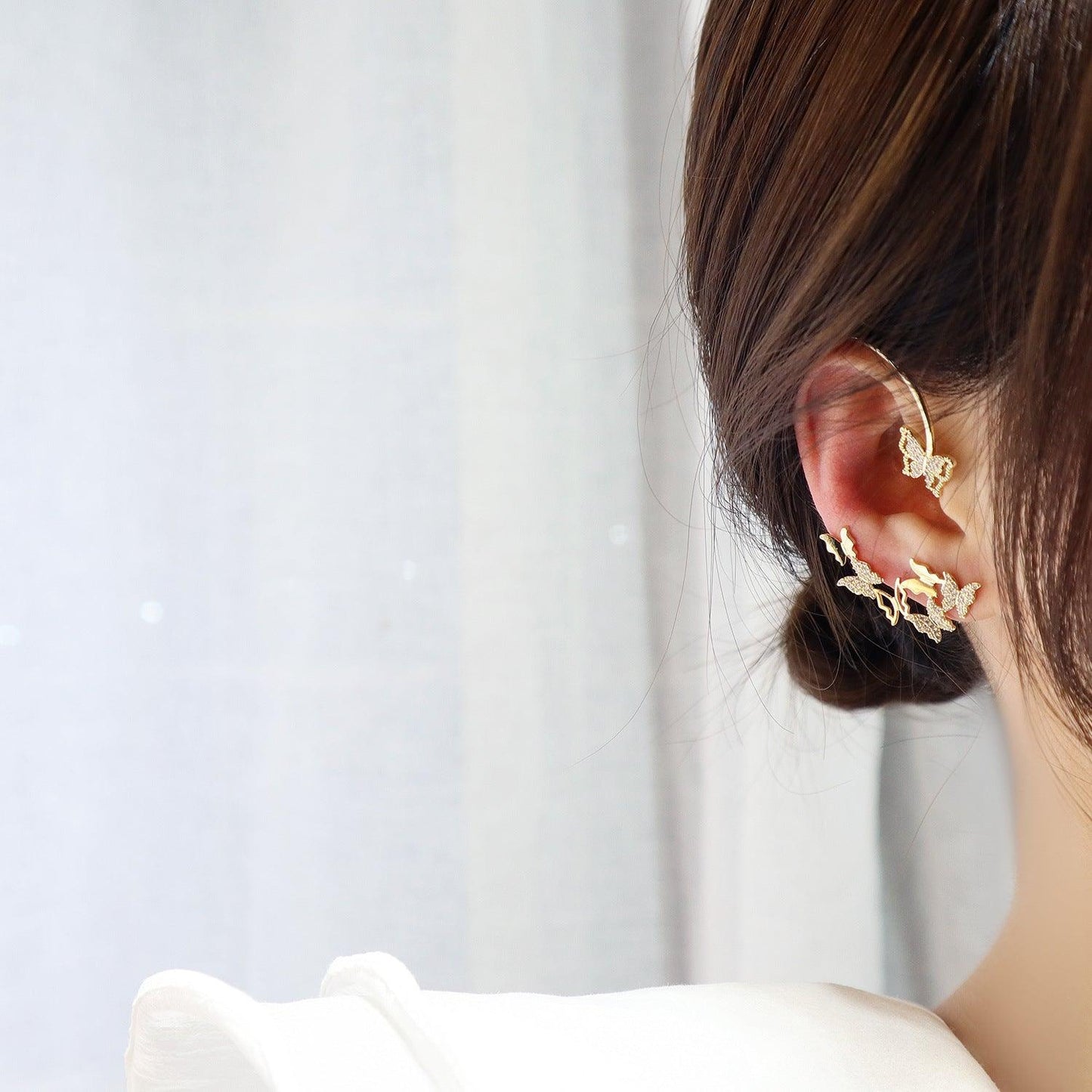 [Clearance] Butterfly Ear Cuffs