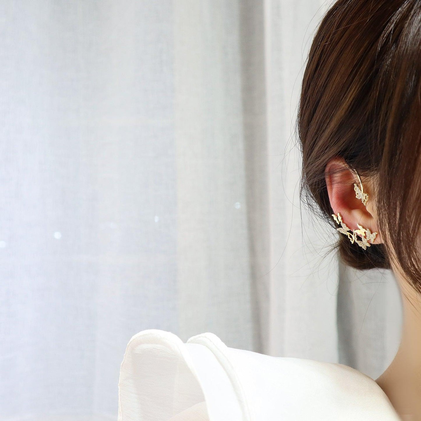 [Clearance] Butterfly Ear Cuffs