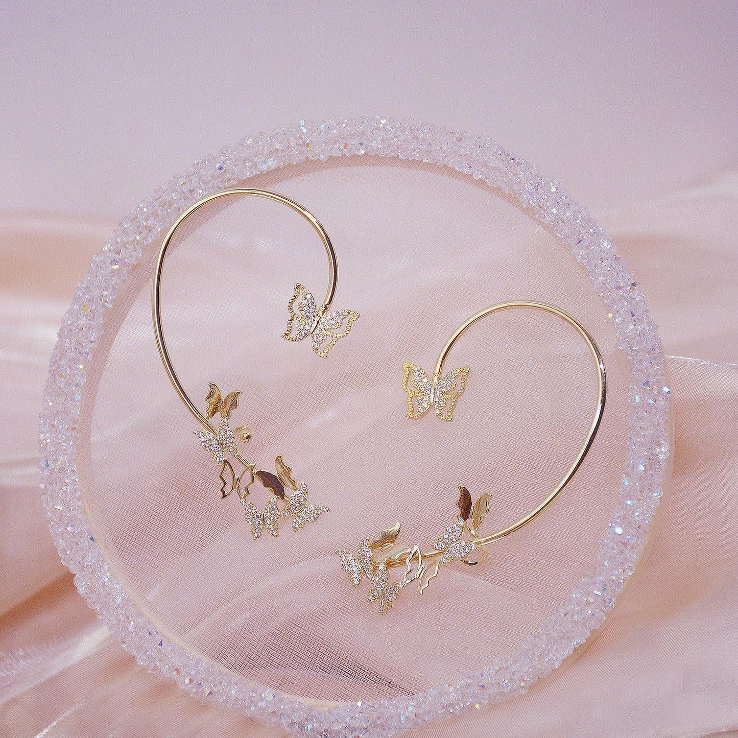 [Clearance] Butterfly Ear Cuffs