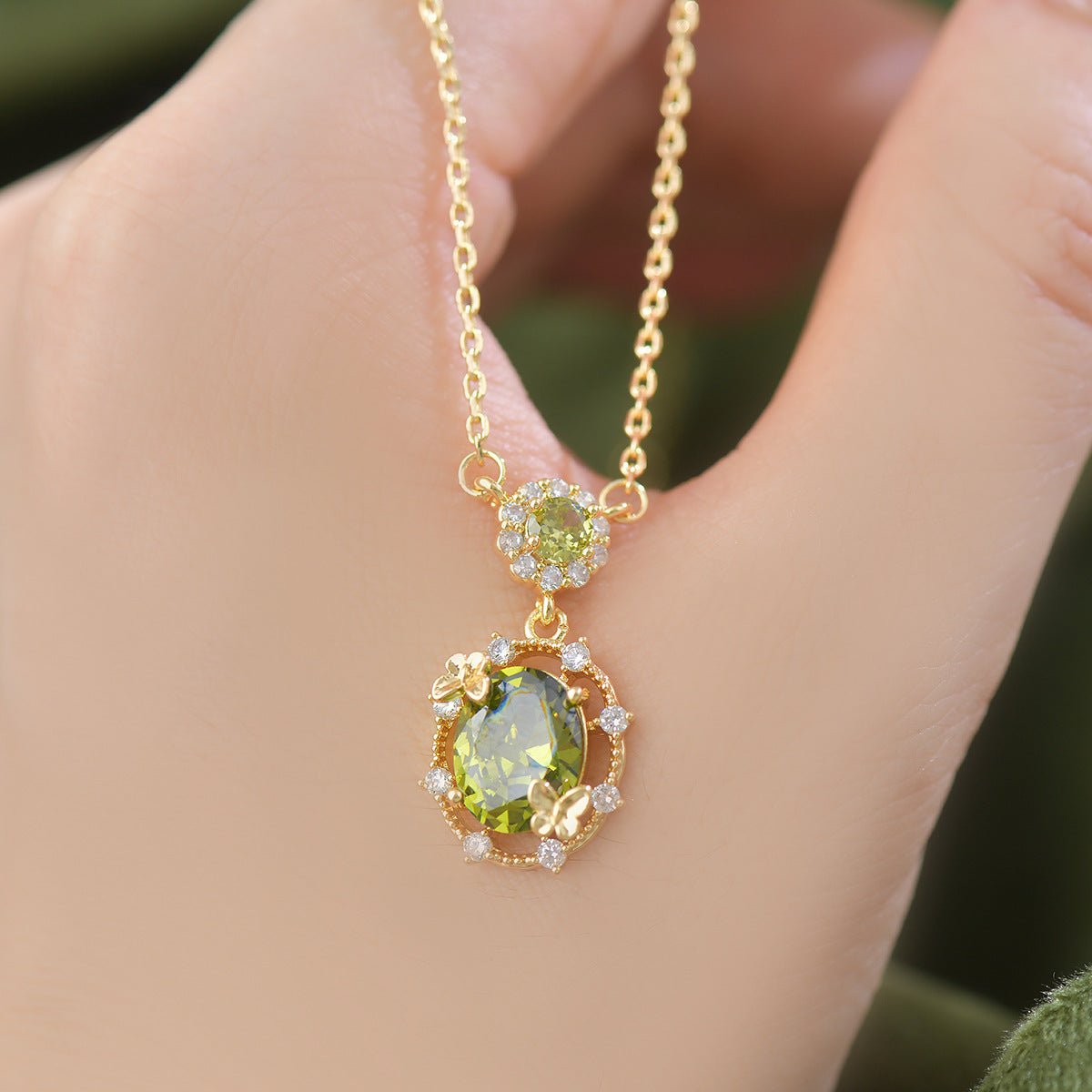 Butterfly Garden Necklace