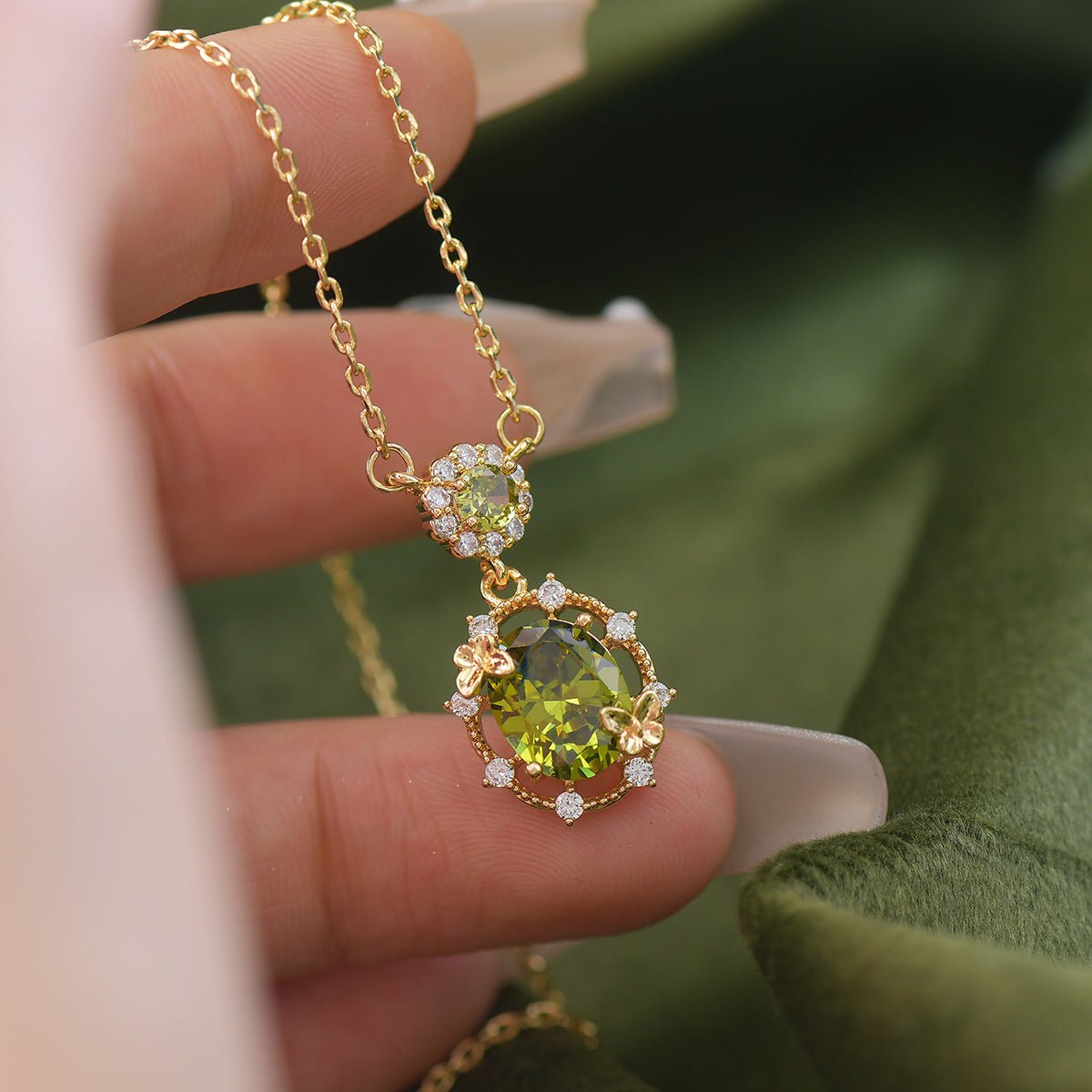 Butterfly Garden Necklace