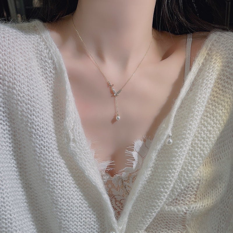 [Sample Sale] Butterfly Necklace - Courtney