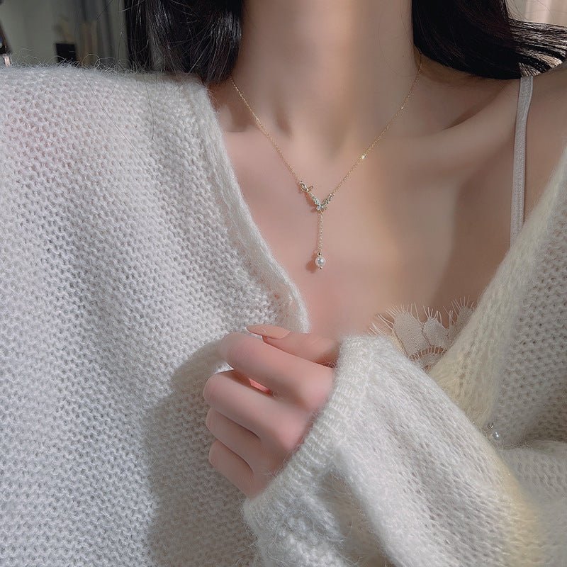 [Sample Sale] Butterfly Necklace - Courtney