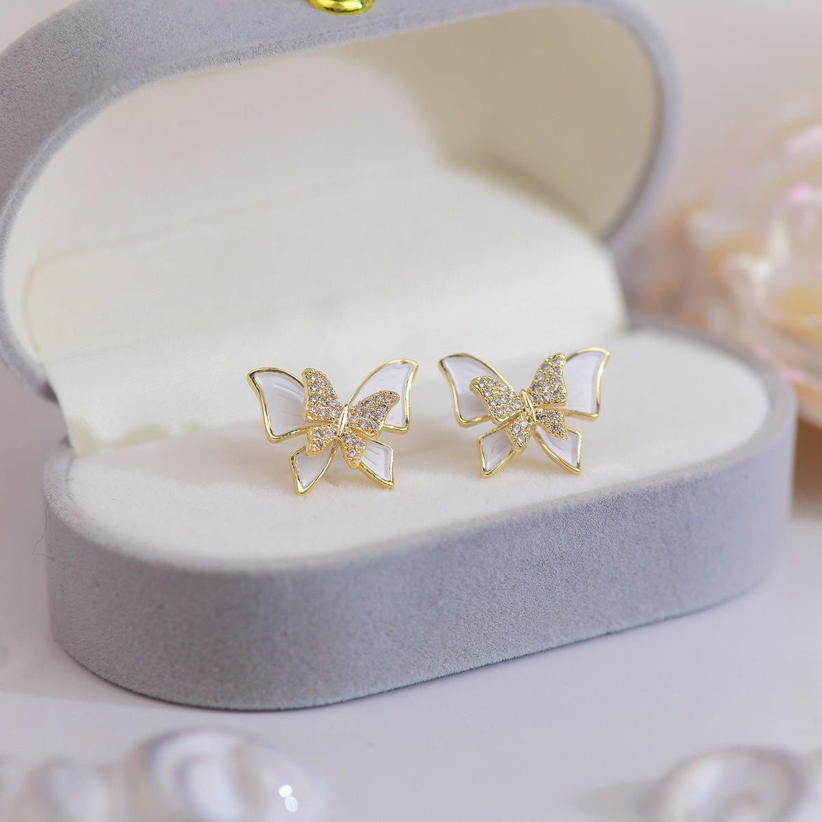 Butterfly Stud Earrings - Mindy