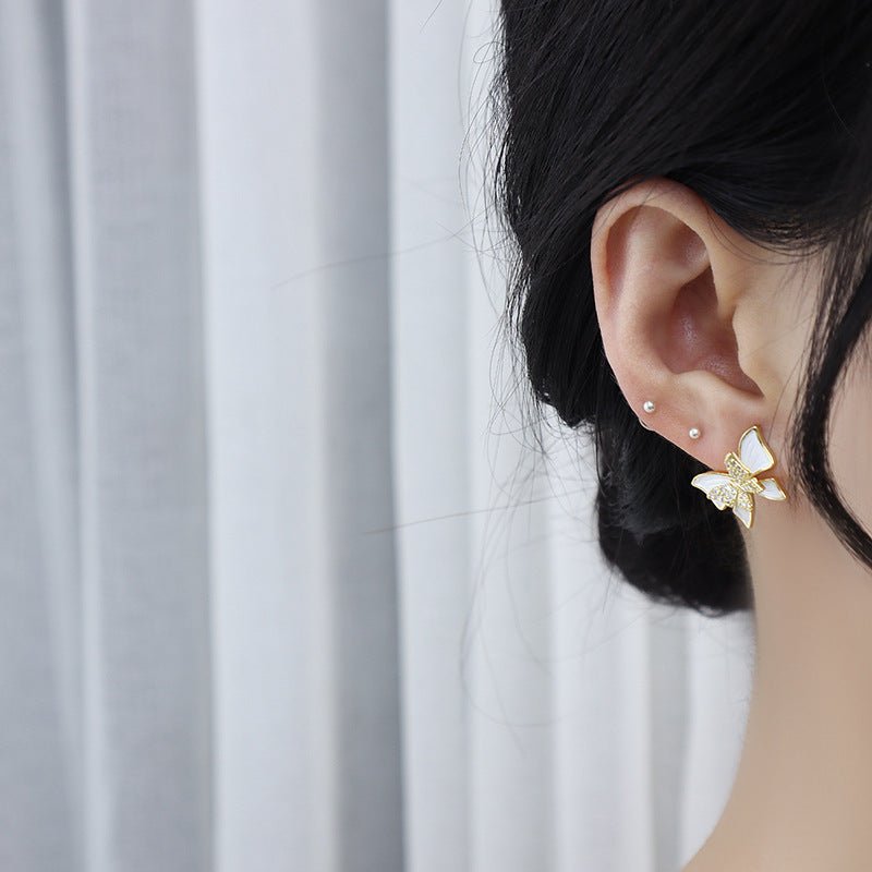 Butterfly Stud Earrings - Mindy