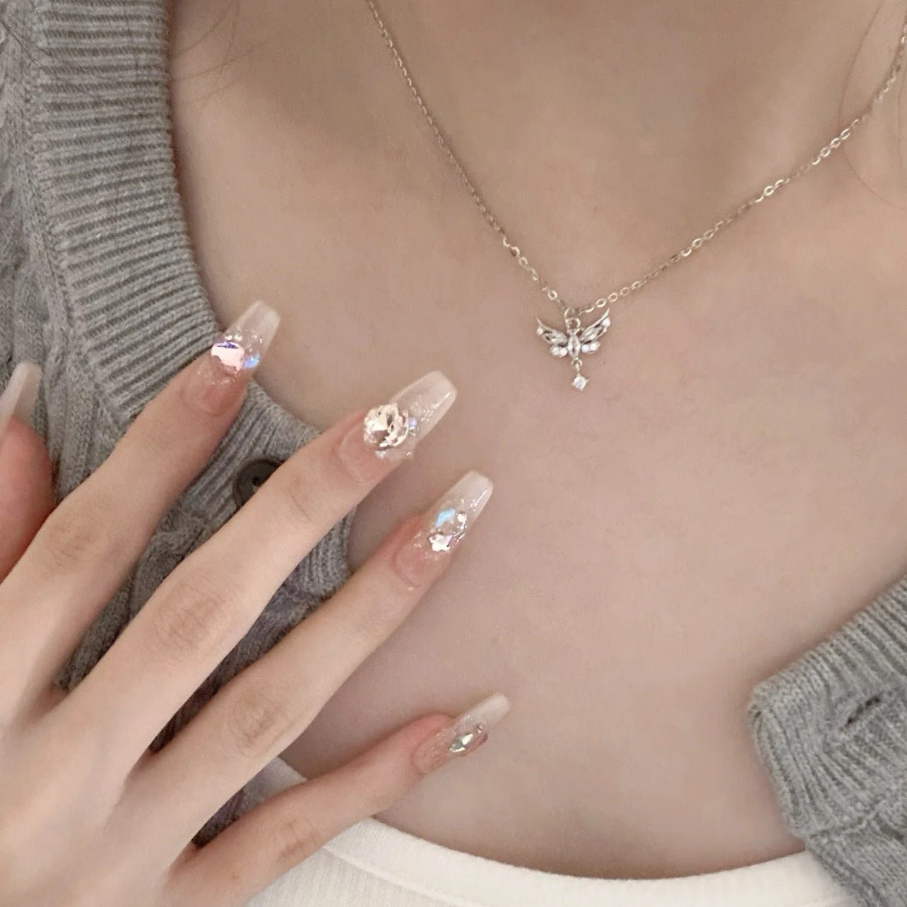 Butterfly Whisper Necklace