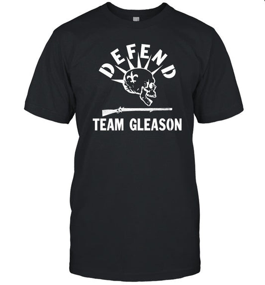 Drew Brees Wearing Defend Team Gleason Shirt