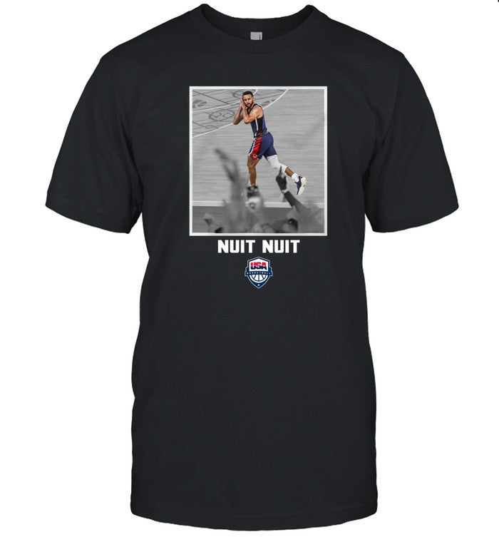 Stephen Curry Usa Basketball Stadium Gold Medal Moments Night Night Shirts