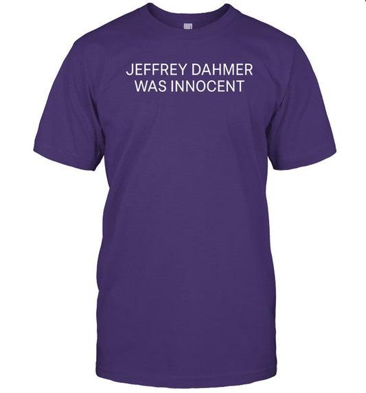 Nsfwcloth Jeffrey Dahmer Was Innocent Shirt